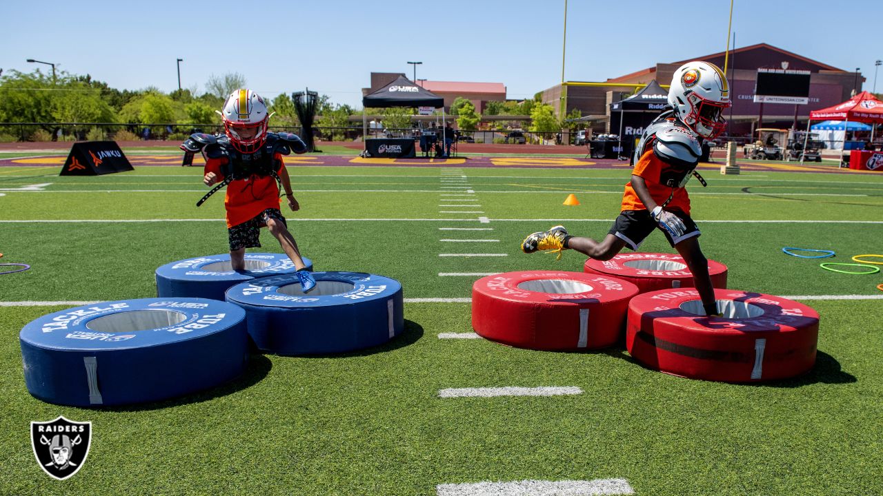 Photos: Rod Woodson teams up with USA Football for Summer Blitz