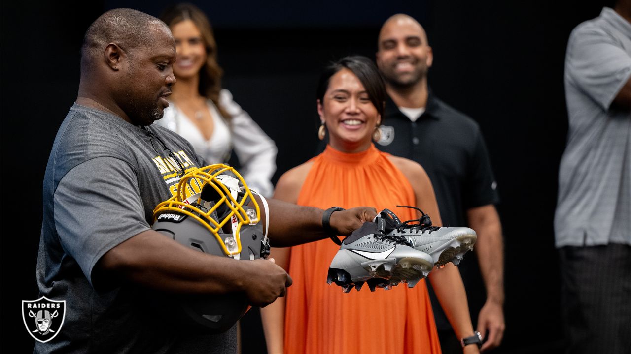 Bonanza High School unveils new football helmets