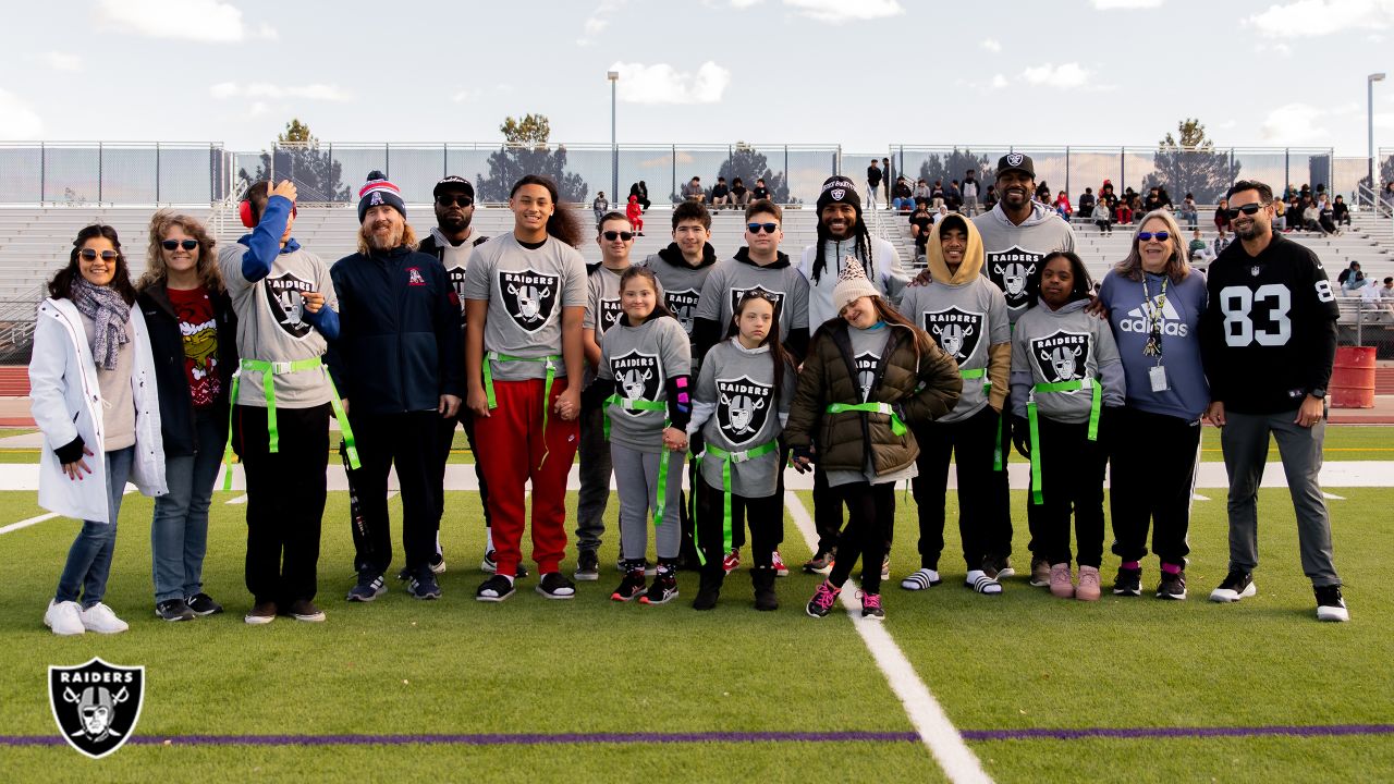 AJ Cole honored pregame for nomination as Raiders' Walter Payton Man of the  Year