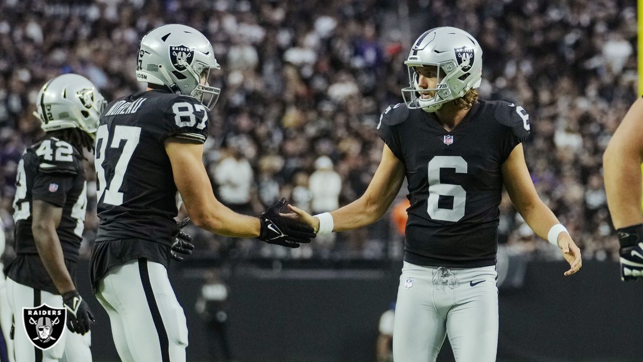 Las Vegas Raiders get opener win 33-27 over Ravens in OT