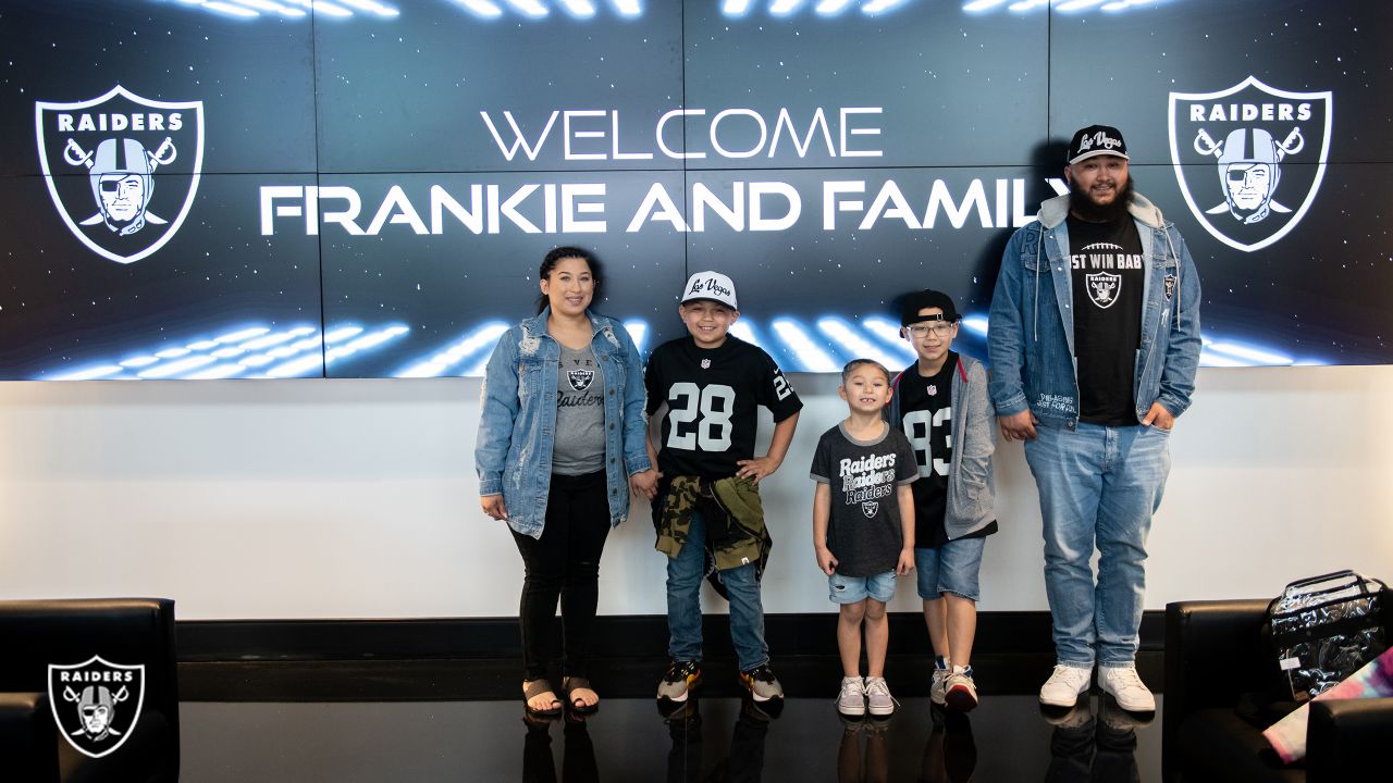 Las Vegas Raiders partner with Make-A-Wish to assist in fulfilling