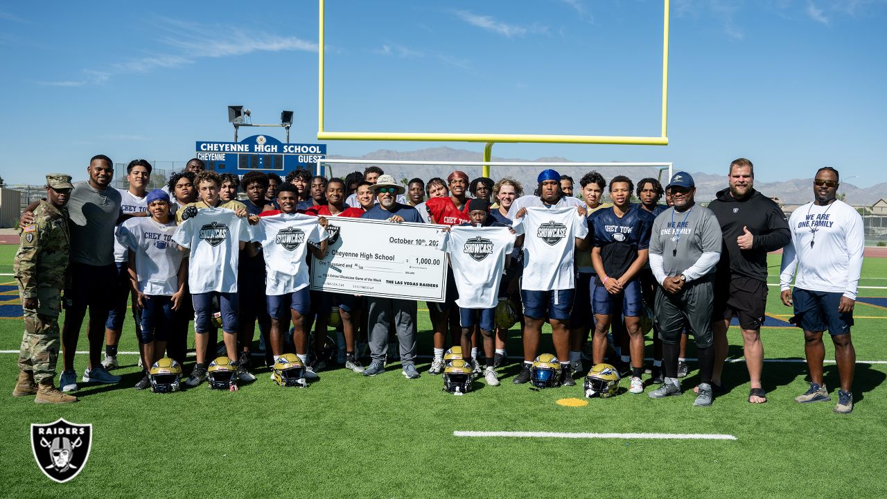 Las Vegas Raiders hosting Nevada high school football