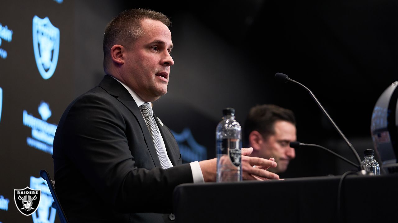 Josh McDaniels & Dave Ziegler Introductory Press Conference, Las Vegas  Raiders