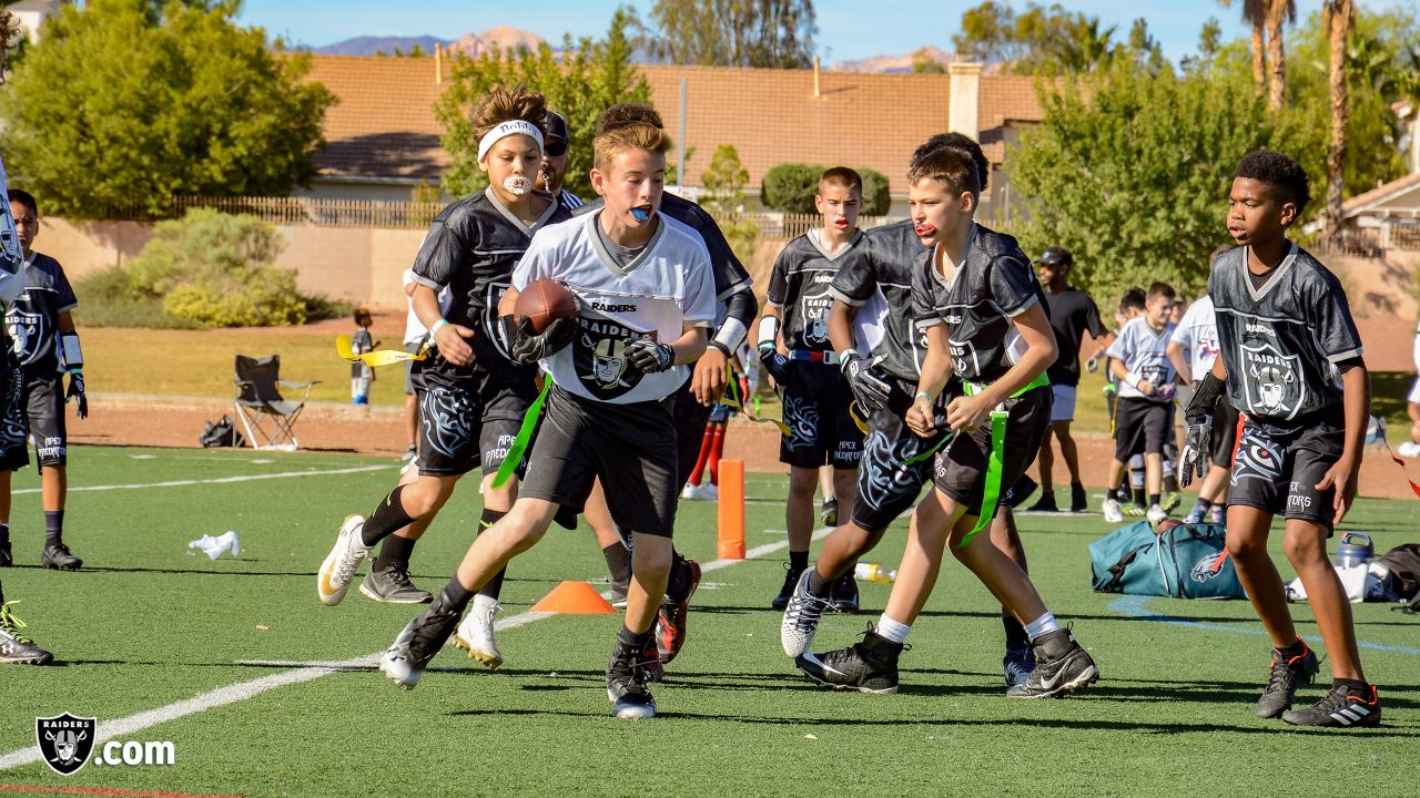 Watch: Raiders host NFL FLAG Football Regional Tournament