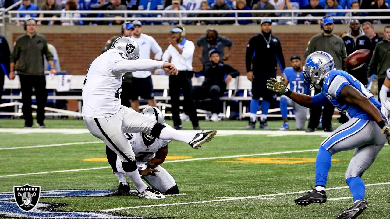 Raiders kicker Sebastian Janikowski about to set team longevity record