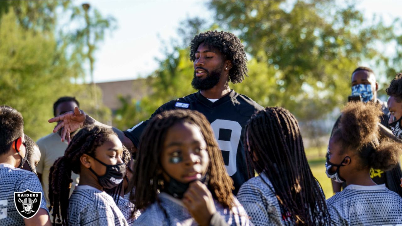 Nate Hobbs back at Raiders camp after charity softball game injury -  Sactown Sports