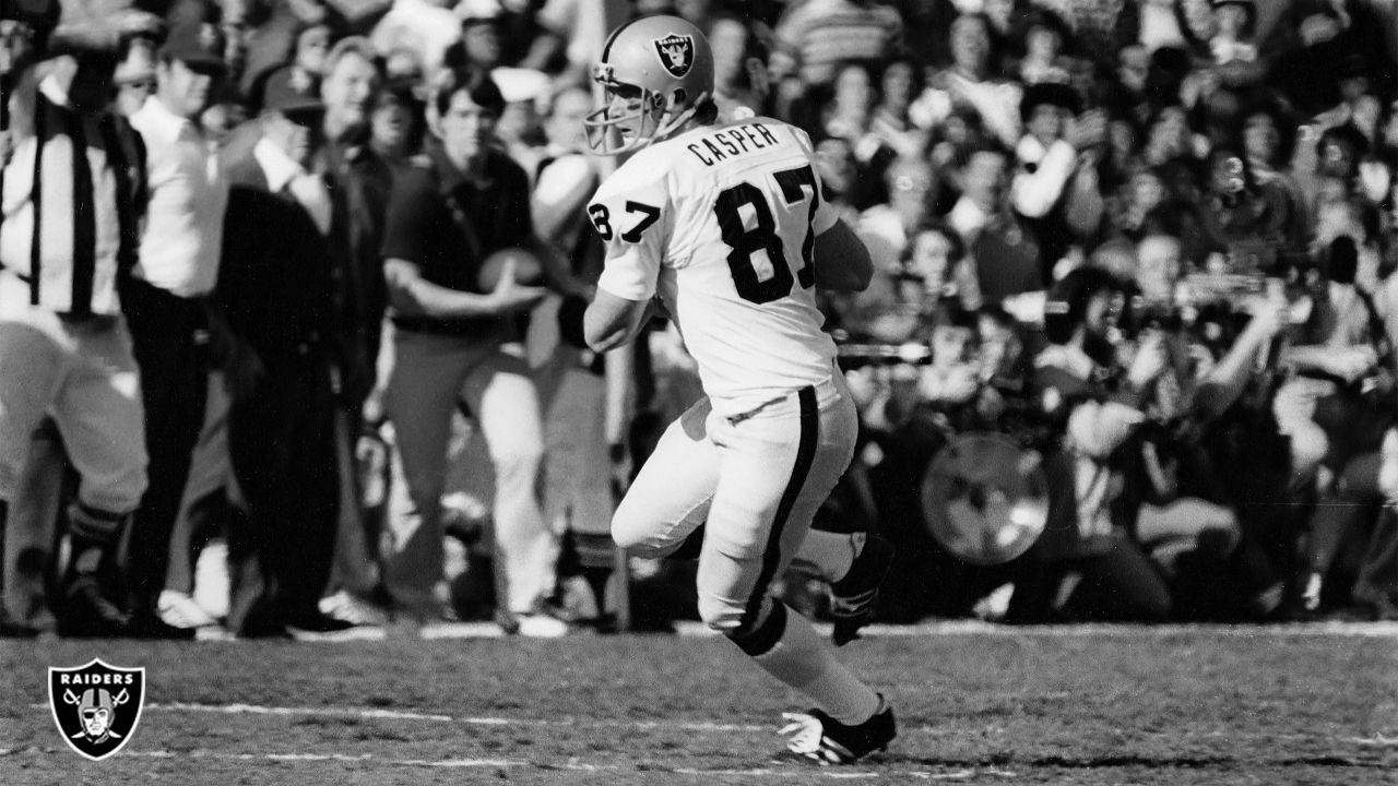 TE - Dave Casper  Oakland raiders, Oakland raiders football, Raiders