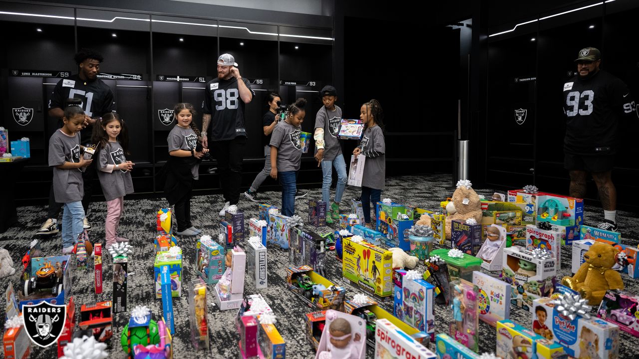 Watch: Allegiant Stadium turns into winter wonderland for Youth Holiday  Party