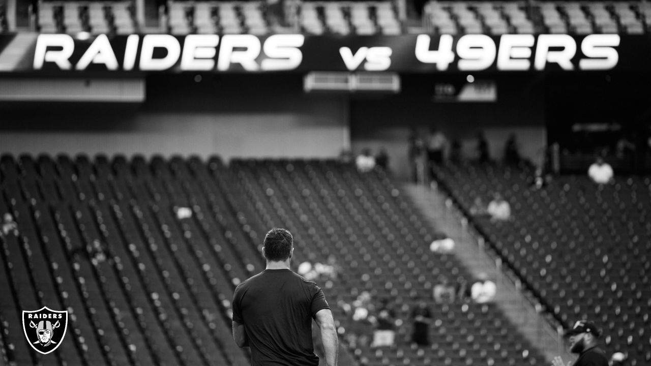 Defensive end Maxx Crosby's sound on the field from joint practice with the  Los Angeles Rams prior to the Raiders' Preseason Week 2 matchup