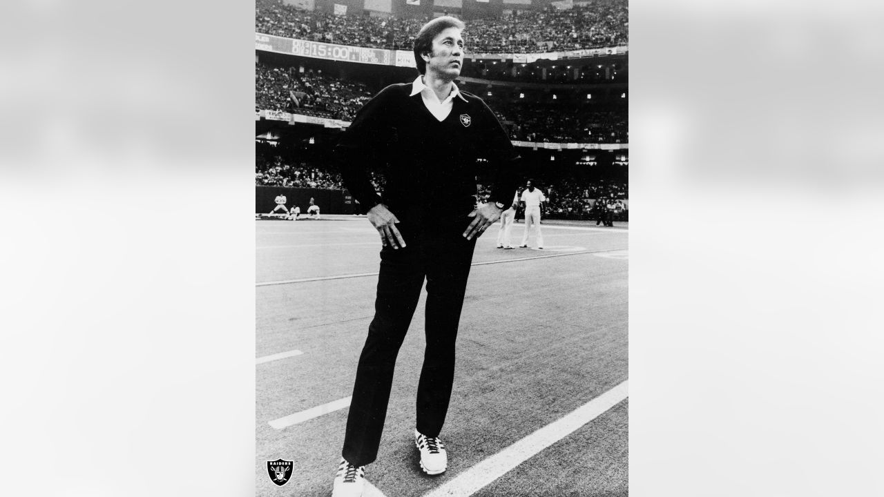 FB_Helmet_Guy on X: Tom Flores wearing the Raiders 1960 black and