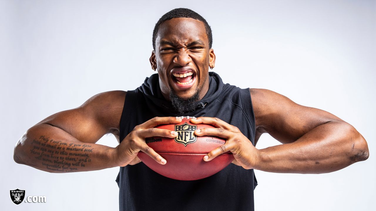 NFL on X: With the #4 overall pick in the 2019 @NFLDraft, the @Raiders  select DE Clelin Ferrell! #NFLDraft (by @Bose)  / X