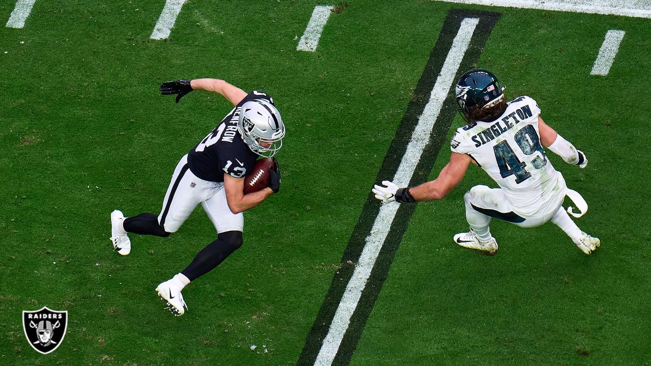 AFC wide receiver Hunter Renfrow of the Las Vegas Raiders (13) runs a route  against the NFC during the Pro Bowl NFL football game, Sunday, Feb. 6,  2022, in Las Vegas. (AP