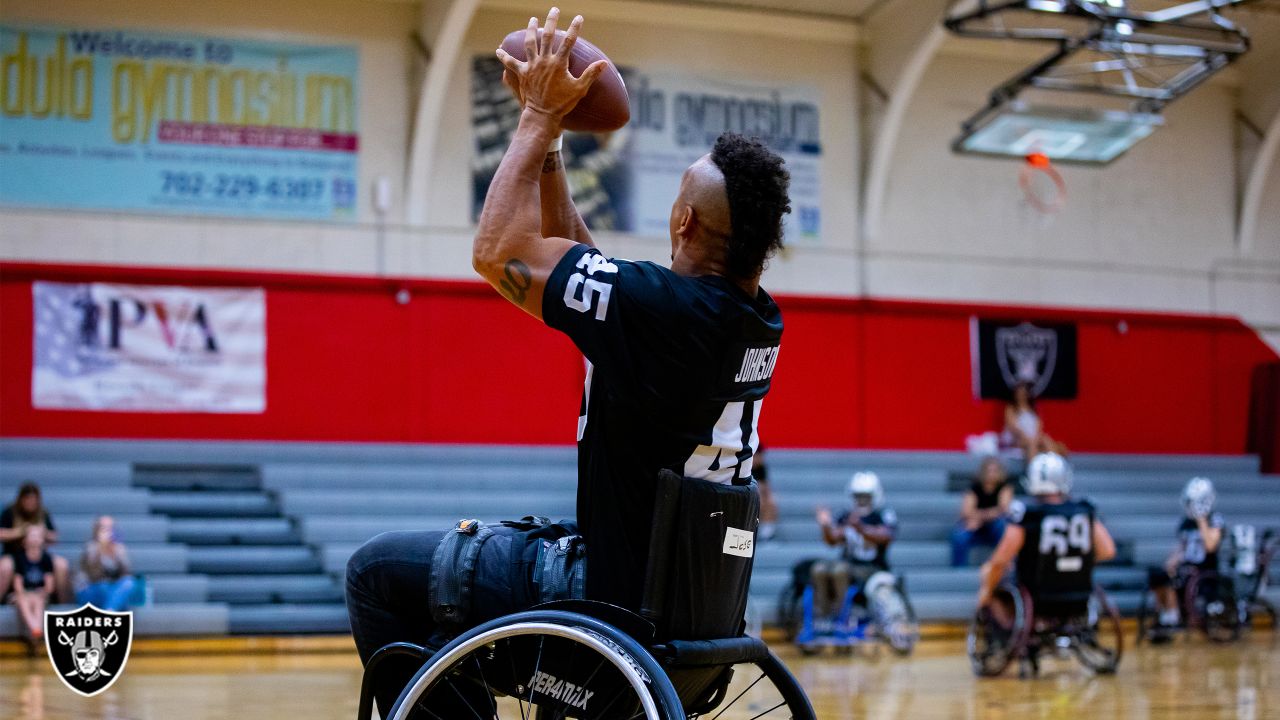Raiders support City of Las Vegas Wheelchair Football League