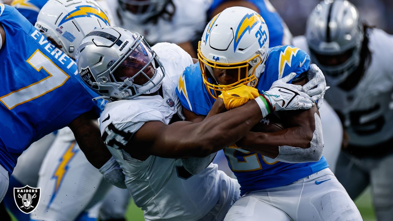 Raiders, Aidan O'Connell lose to Los Angeles Chargers