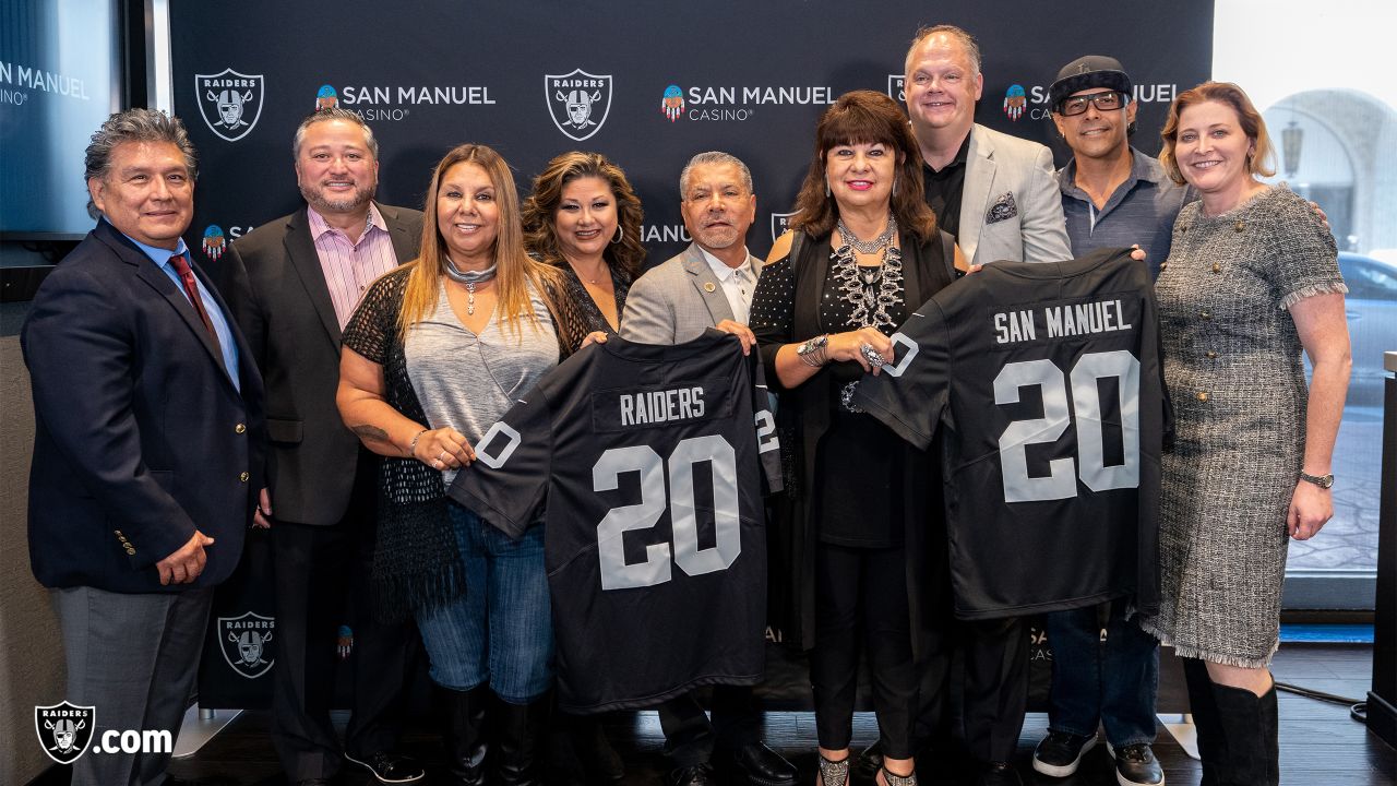 Raiders and San Manuel Casino celebrate new partnership