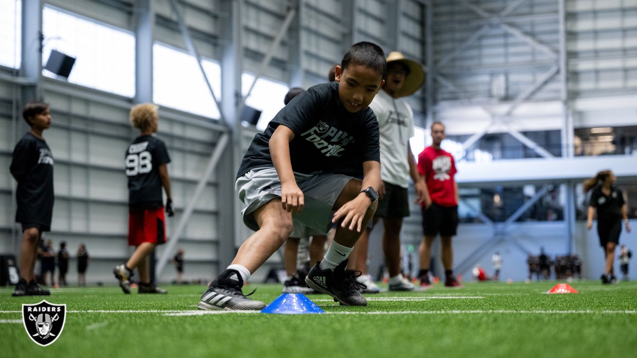 Photos: Local youth participate in Raiders Play Football Skills Camp