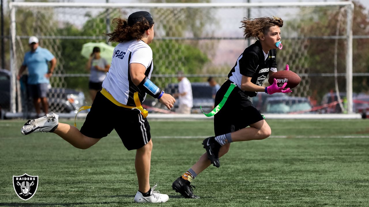 Raiders partner with NFL FLAG to host Flag Football Tournament