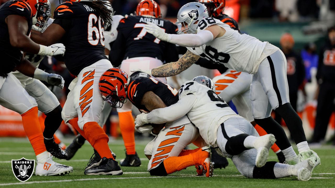 Raiders end playoff run, fall to Bengals 26-19