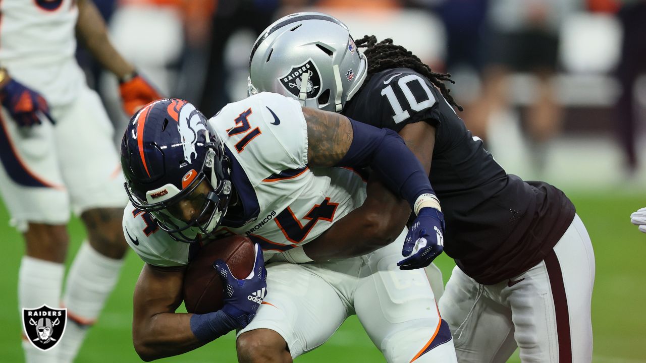 Darren Waller honored as Raiders' Walter Payton NFL Man of the Year nominee  in pregame celebration