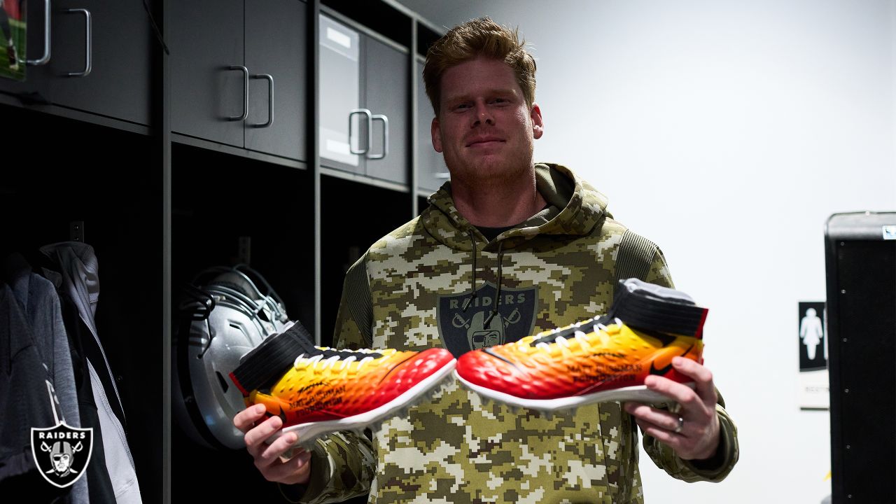 Inside the Raiders' custom designs for My Cause My Cleats