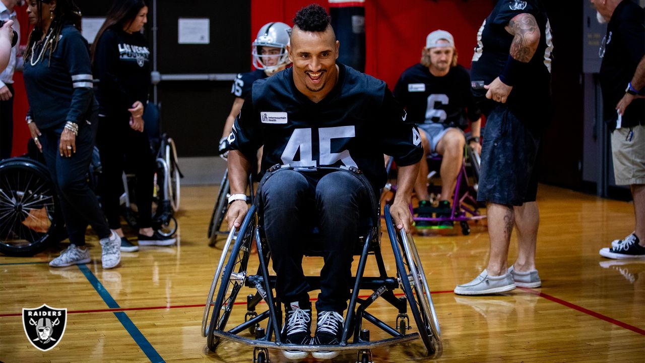 Raiders support Las Vegas Wheelchair Football League ahead of tournament