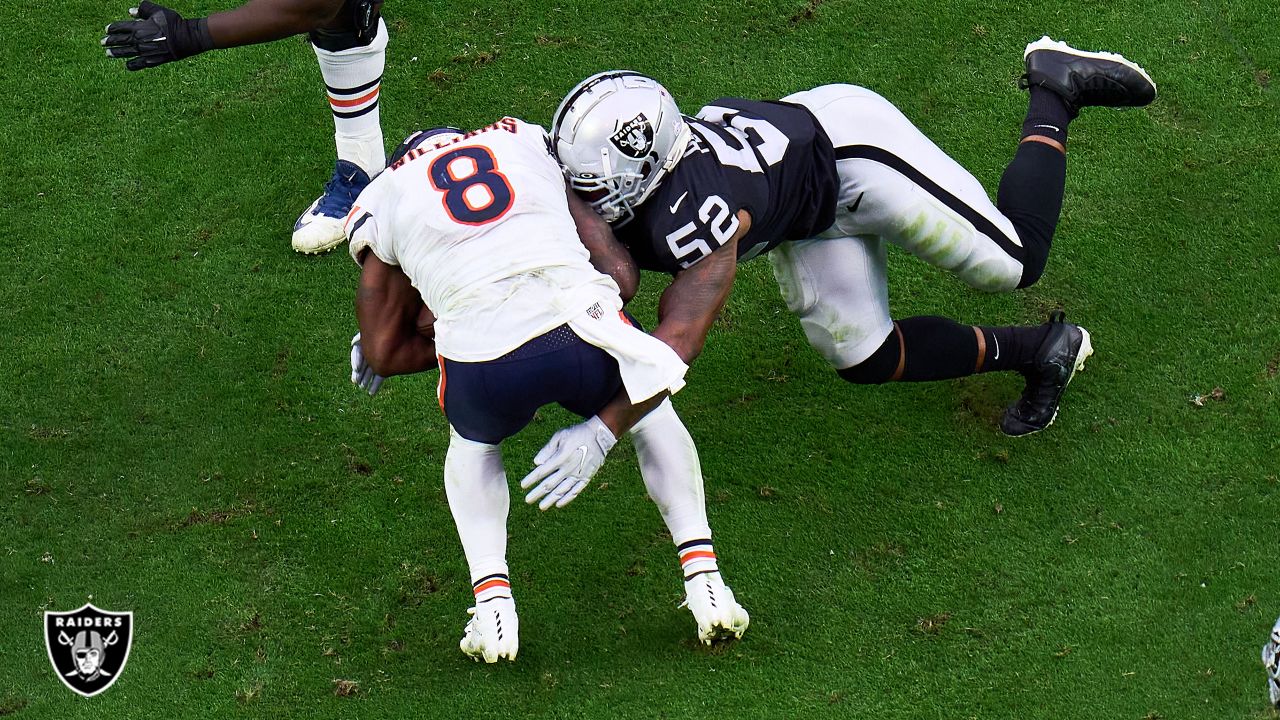 Las Vegas Raiders linebacker Denzel Perryman has been tackle machine -  Silver And Black Pride