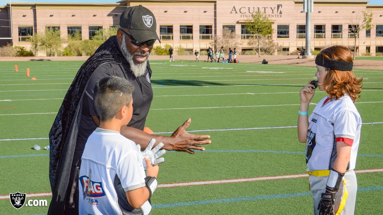 Raiders partner with NFL FLAG to host Flag Football Tournament