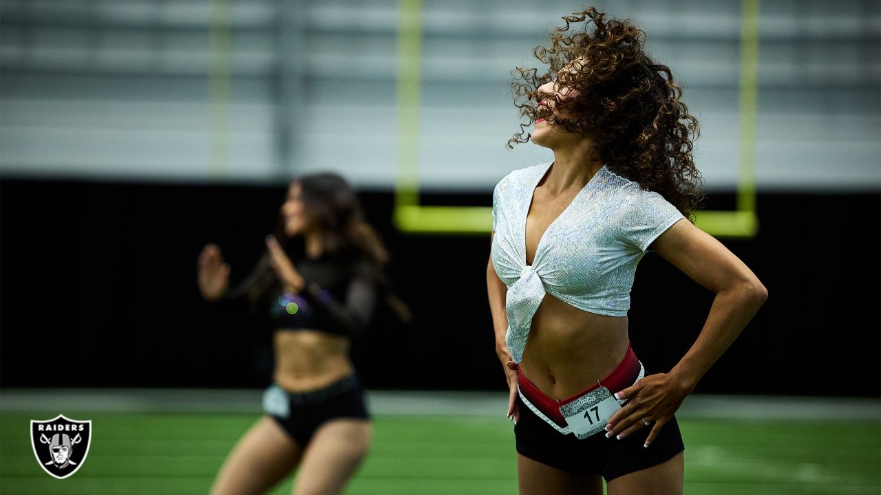 Photos: Raiderettes hold preliminary auditions for the 2022 squad