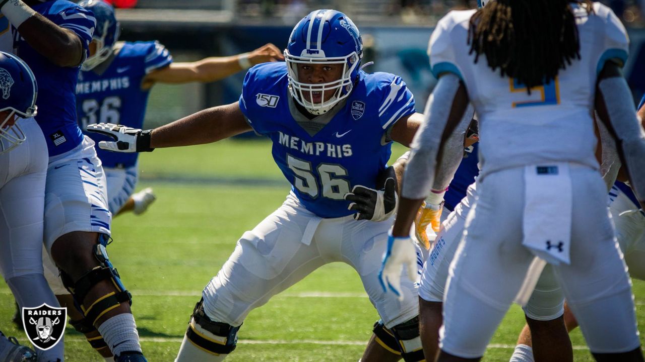 Las Vegas Raiders pick Memphis' Dylan Parham in 2022 NFL Draft