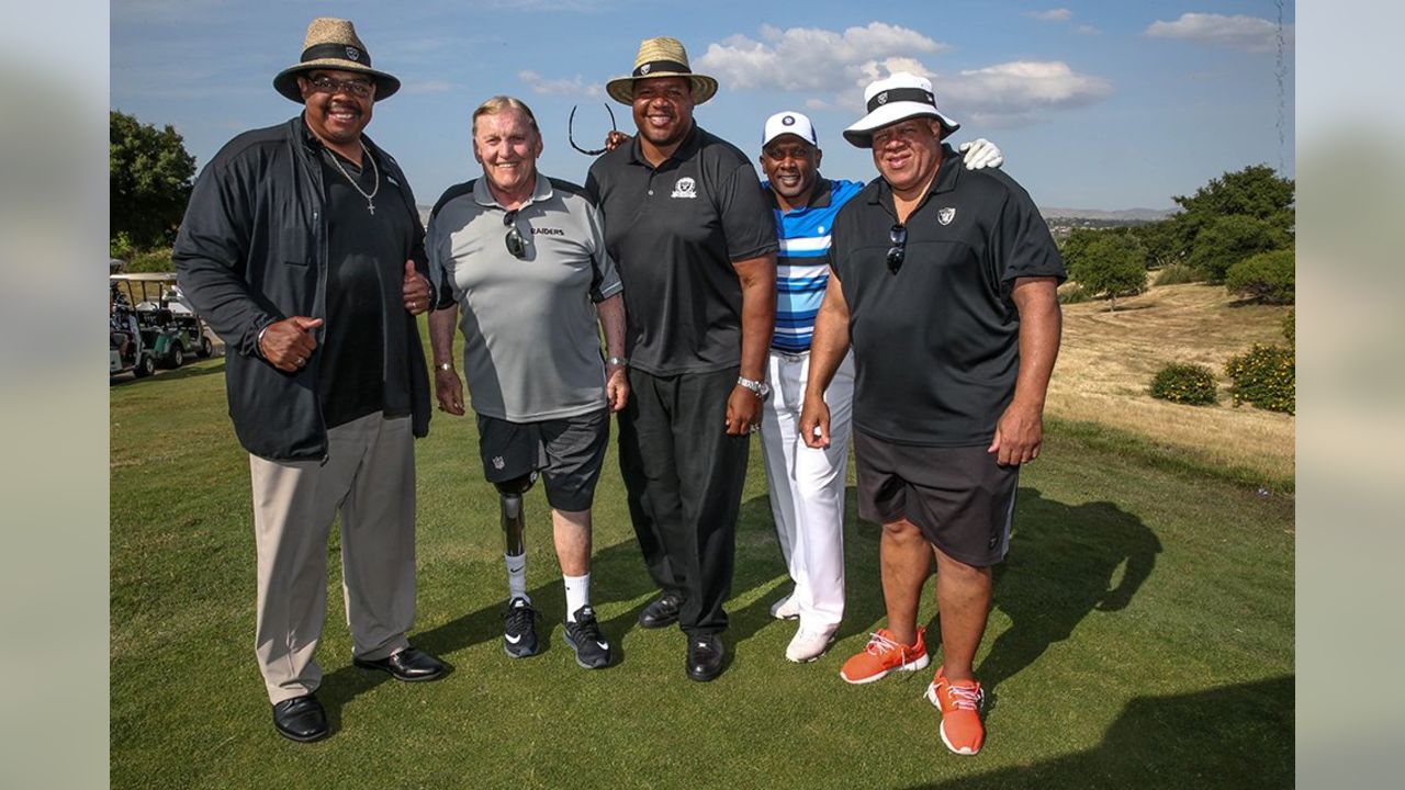 raiders golf hat