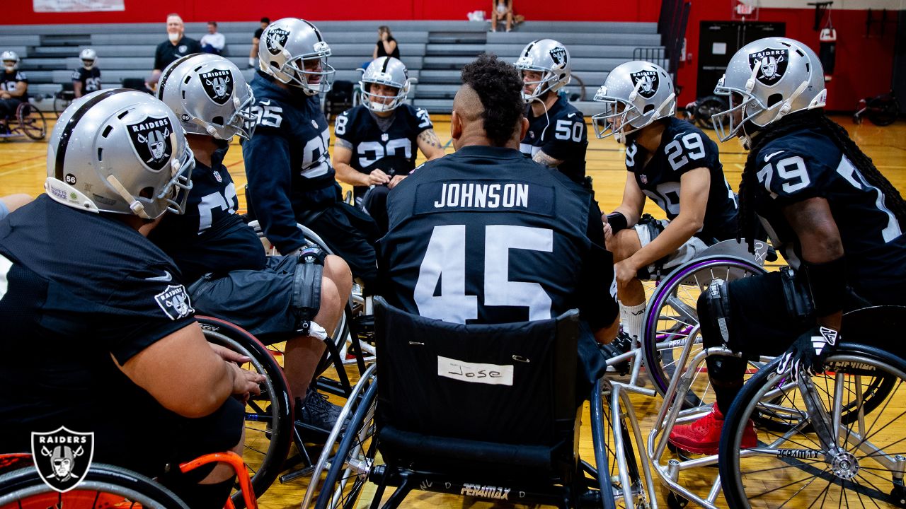 Raiders support Las Vegas Wheelchair Football League ahead of tournament