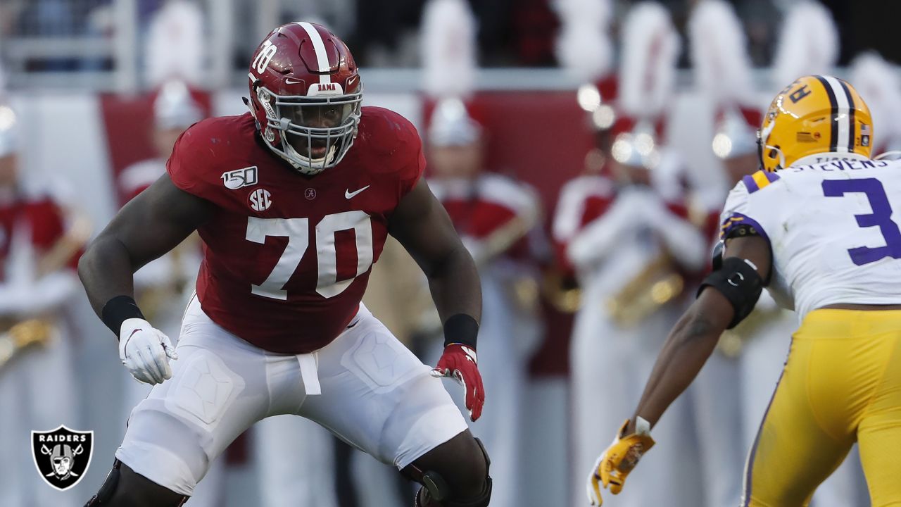 Raiders' key to offensive line could be Alex Leatherwood, Raiders News