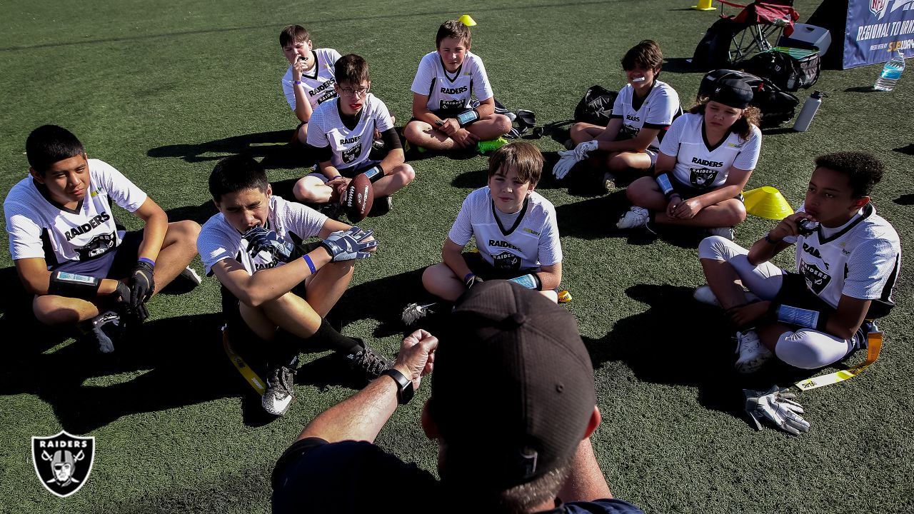 Raiders partner with NFL FLAG to host Flag Football Tournament