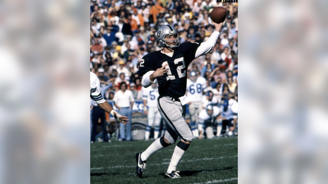 Las Vegas Raiders - Only the legend Ken Stabler has thrown more.