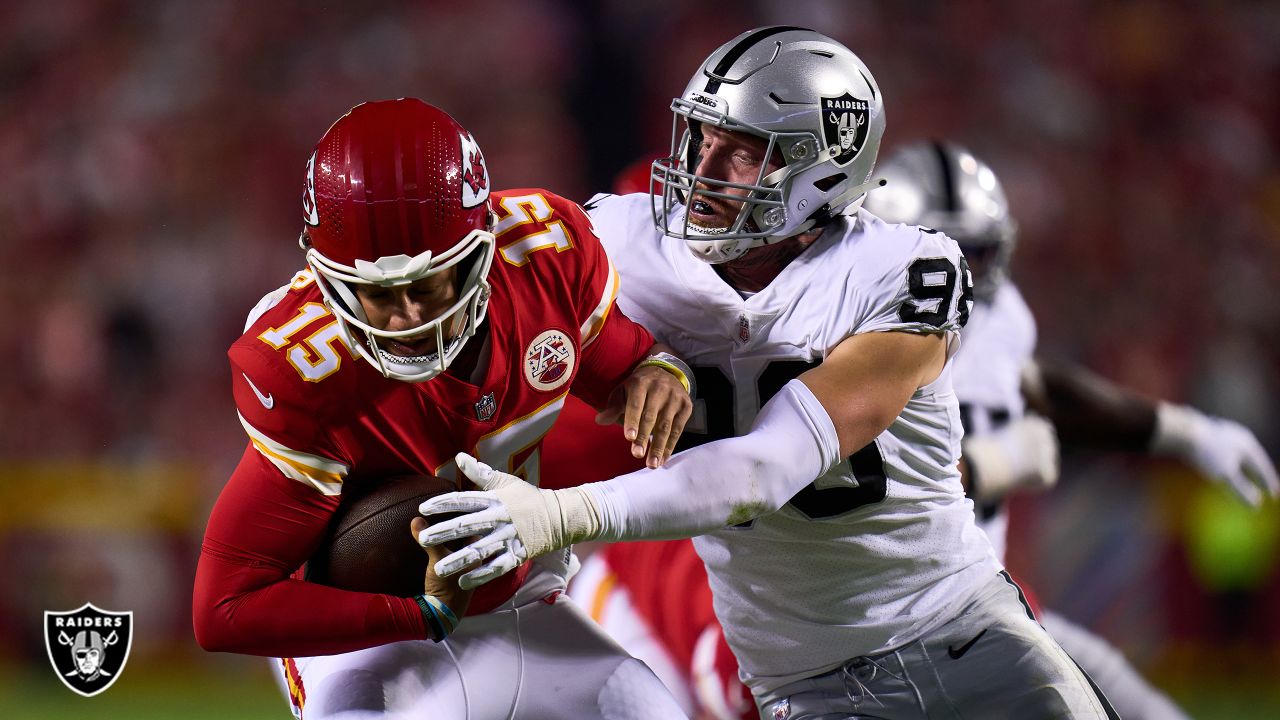 The Oakland Raiders And Kansas City Chiefs Unveil Latest 'Color