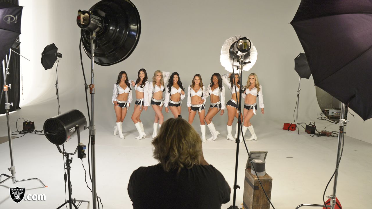 Raiderettes Photoshoots: Behind the Scenes