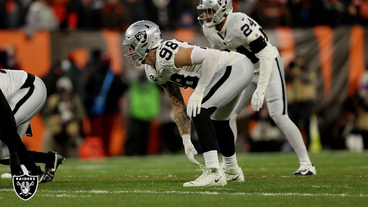 Kansas City Chiefs defensive tackle Brandon Williams (66) walks off the  field after the Chiefs defeat the Las Vegas Raiders 31-13 in an NFL  football game, Saturday, Jan. 7, 2023, in Las