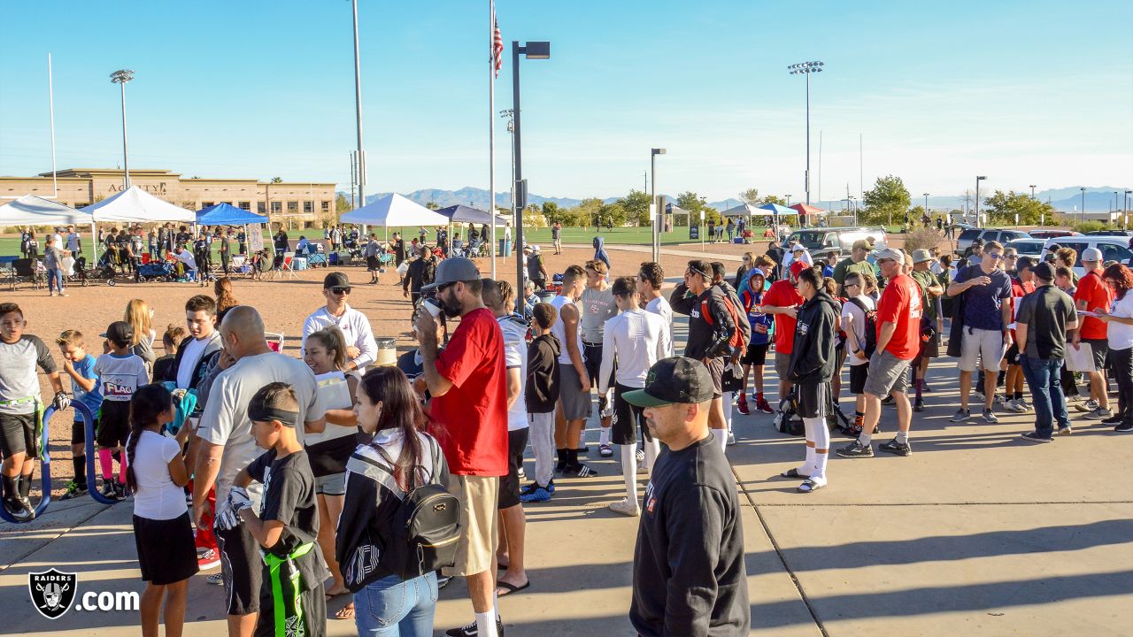 Watch: Raiders host NFL FLAG Football Regional Tournament