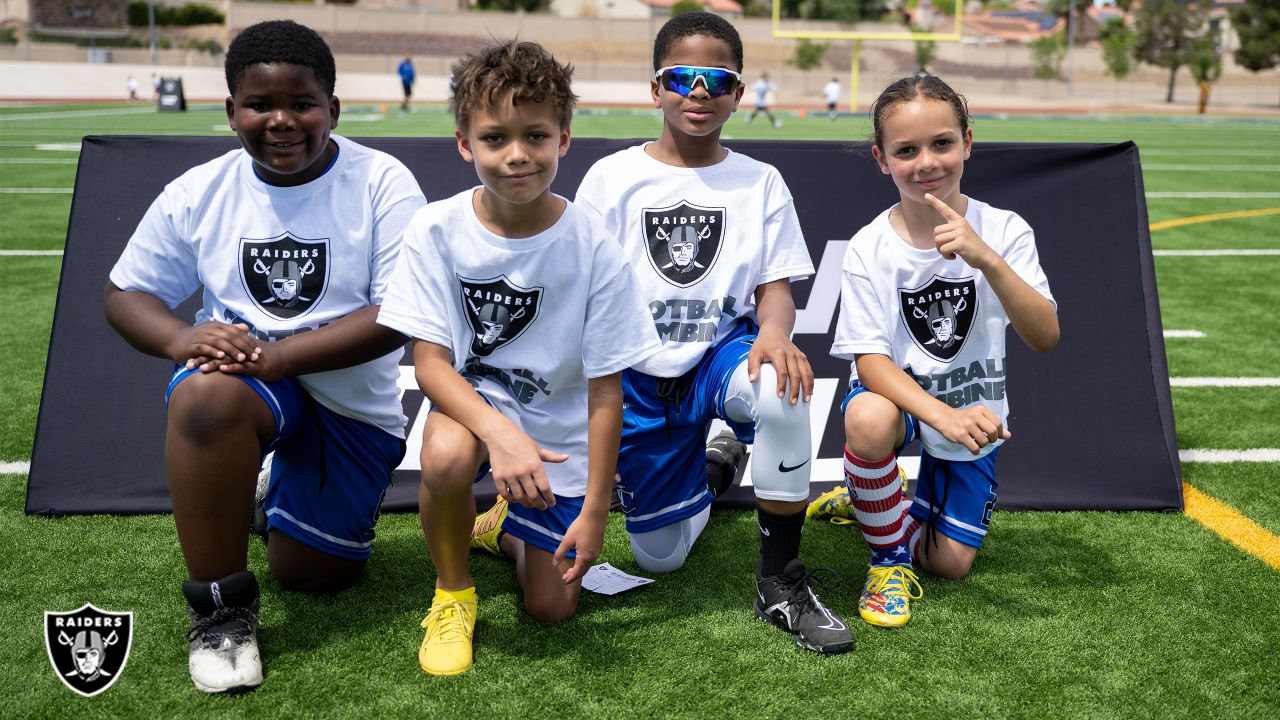 Photos: Raiders hold Youth Football Combine