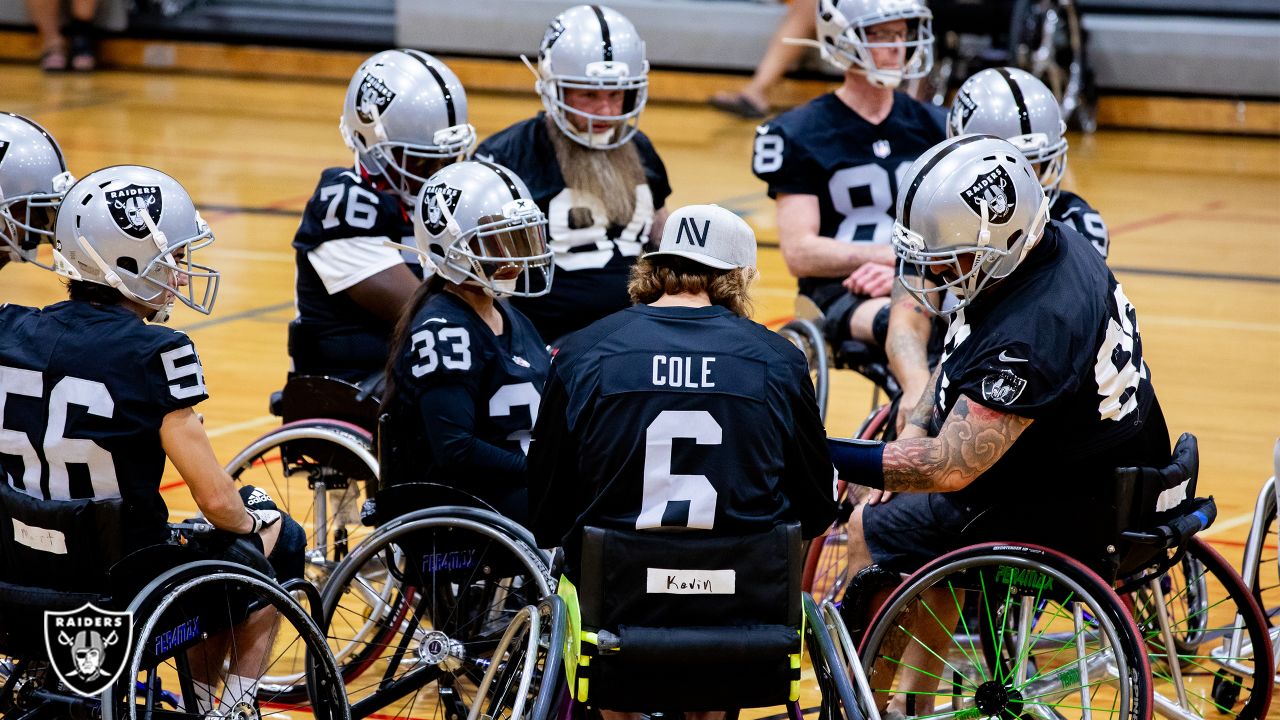 Raiders support Las Vegas Wheelchair Football League ahead of