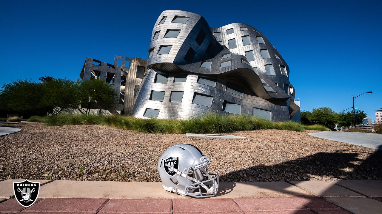 Raiders helmet tours Las Vegas