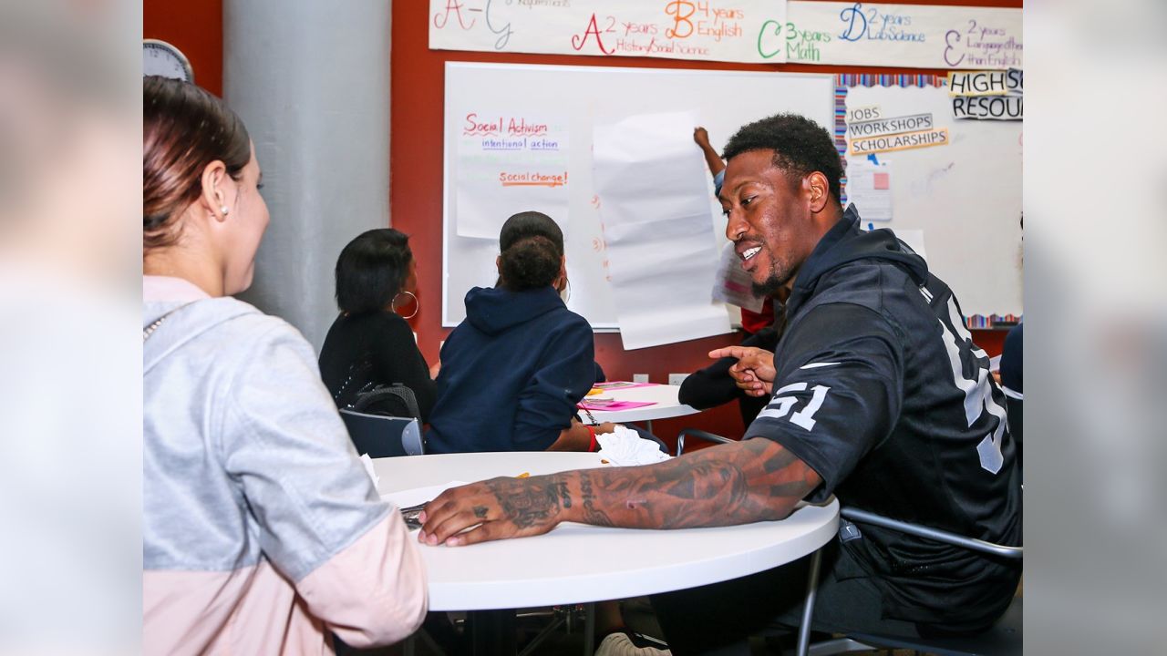 Bruce Irvin Named Raiders' Nominee For Walter Payton Man Of The Year Award