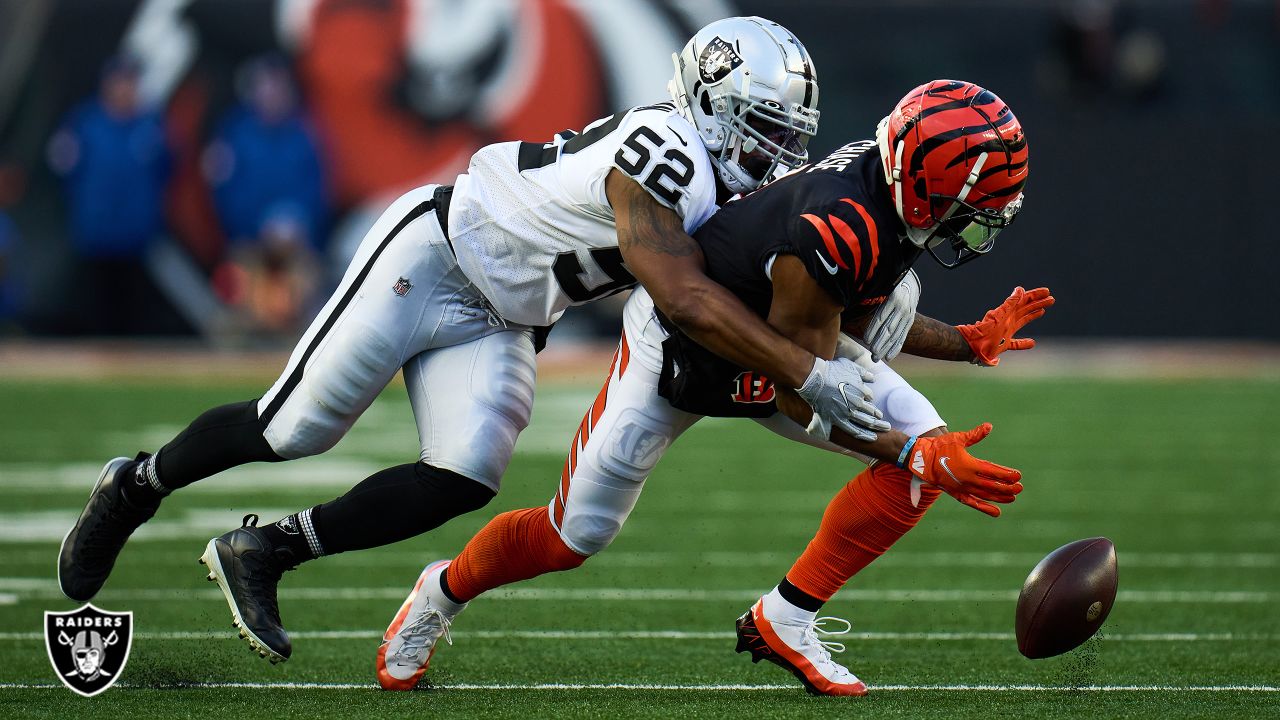 Las Vegas Raiders linebacker Denzel Perryman has been tackle machine -  Silver And Black Pride