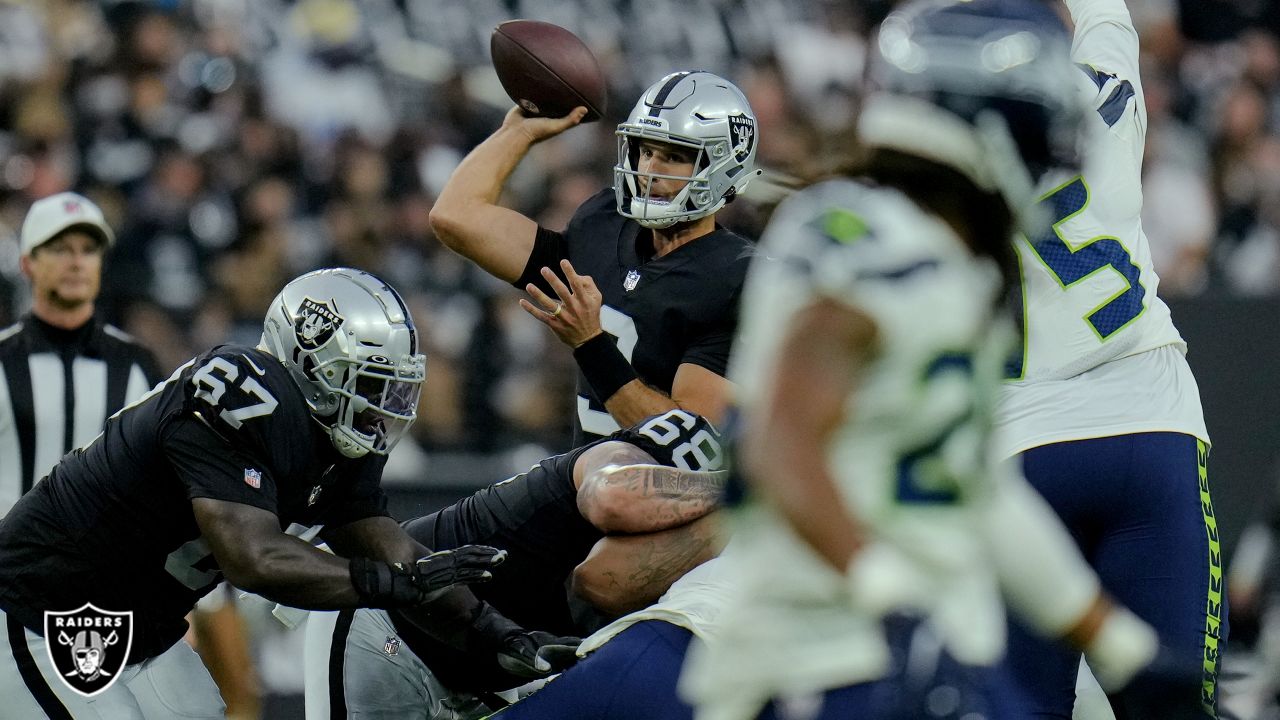 Third-string QB Peterman leads Raiders over Seahawks in preseason opener -  The Columbian