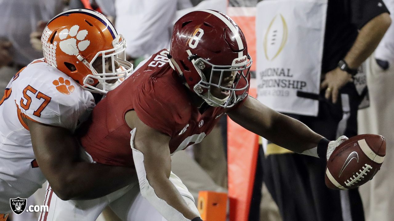 2019 NFL Mock Draft: Oakland Raiders Select RB Josh Jacobs at No