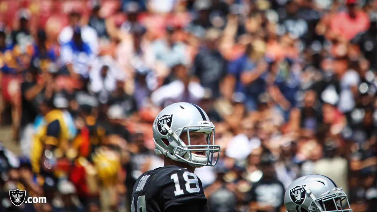 Quick Snap: Chris Warren III impressive again in Raiders return to LA  Coliseum