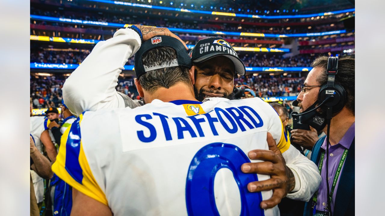 CELEBRATION PHOTOS: Picture-perfect moments from Rams Super Bowl LVI trophy  ceremony