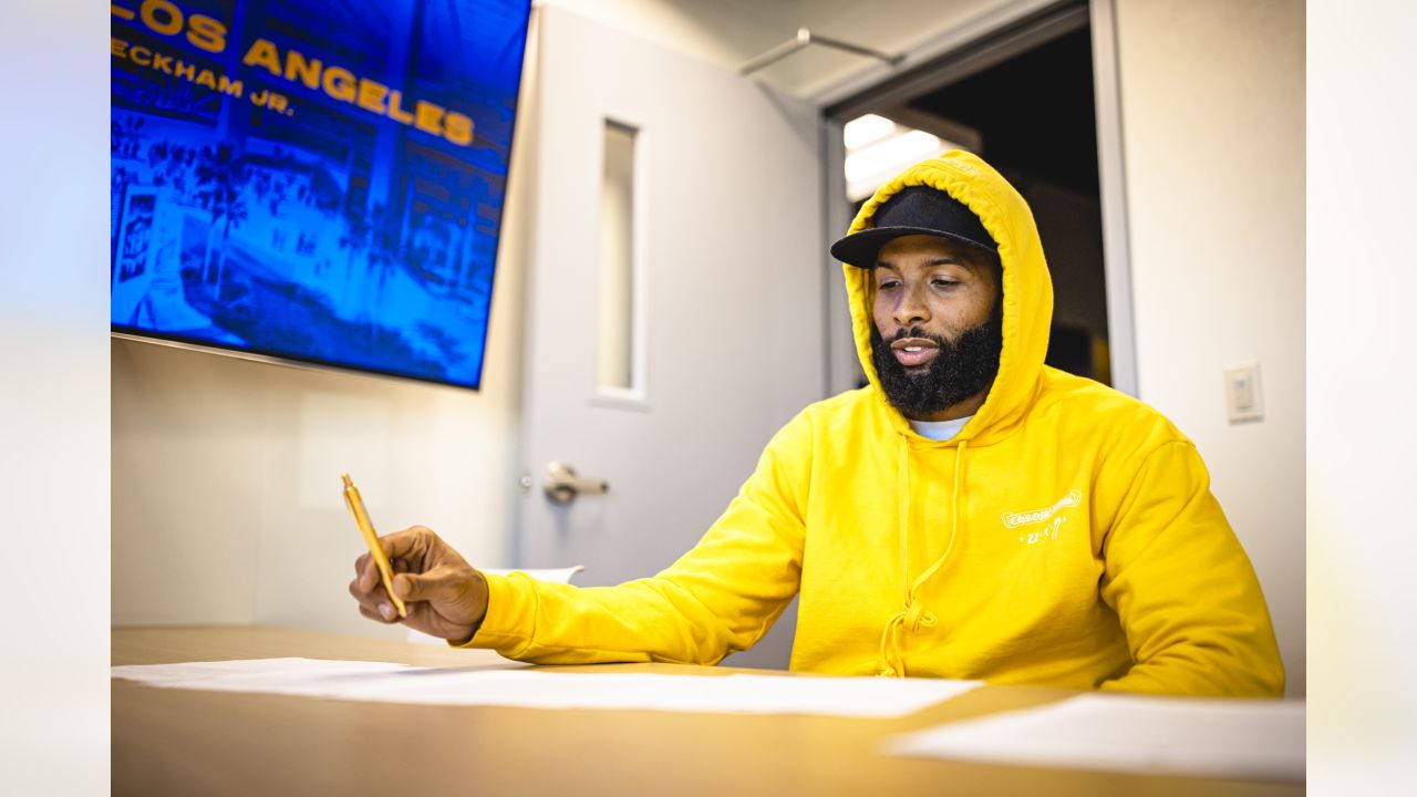 PHOTOS: Odell Beckham Jr.'s first 24 hours with the Los Angeles Rams