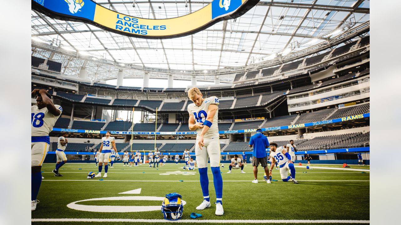 An empty SoFi Stadium hosts first LA Rams game, and a resurgent