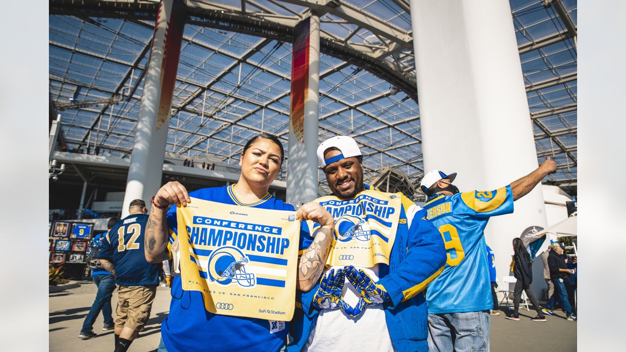 FAN PHOTOS: Rams fans at SoFi Stadium for NFC Championship win over San  Francisco 49ers